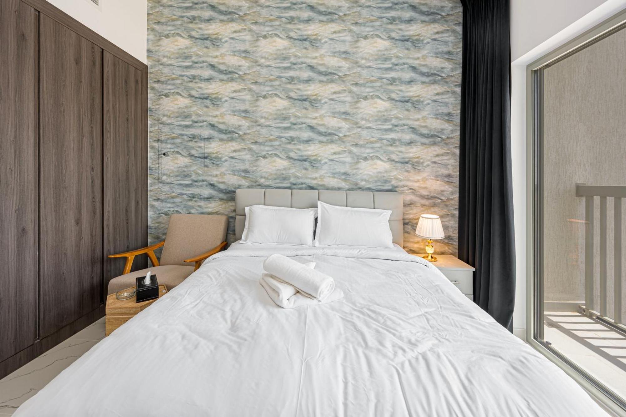 Elegant Escape In The Heart Of Dubailand Appartement *